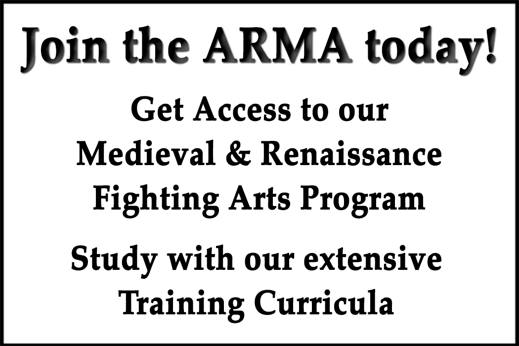 Join the Association for Renaissance Martial Arts
